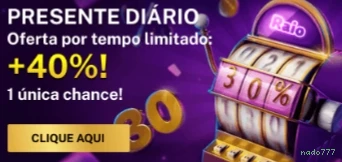 Bônus e prêmios nado777